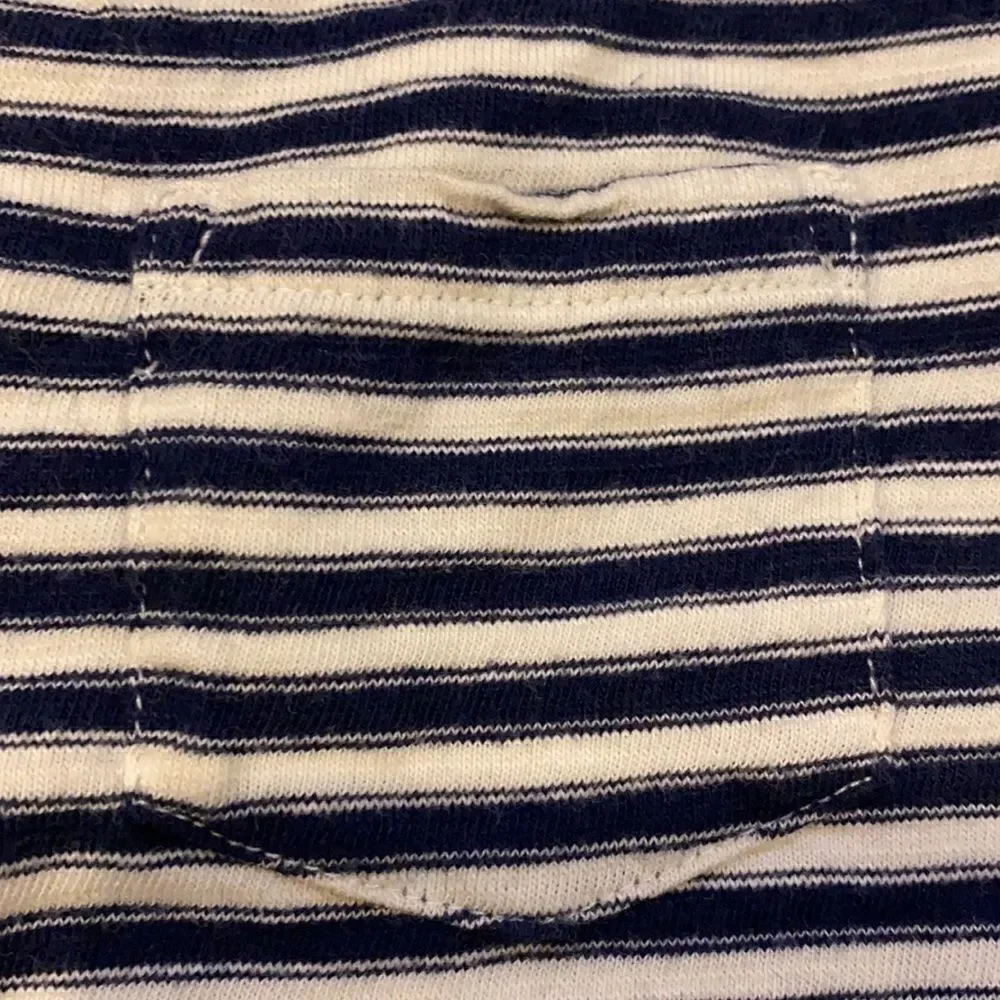 Polo Ralph Lauren Black & Ivory Striped Girls Top